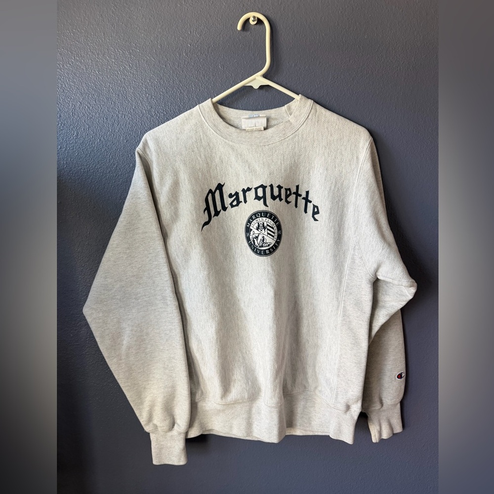 Vintage Marquette University Champion reverse weave sweatshirt sz S